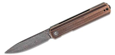 CIVC2003DS2 Couteau Civivi Exarch Damas Manche Cuivre IKBS Roulement IKBS - Livraison Gratuite