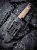 CIVC2109B Poignard CIVIVI Kepler Tan Lame 9CR18MoV Etui Kydex + T-Clip - Livraison Gratuite
