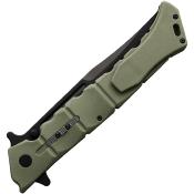 CS20NQXODBK Couteau Cold Steel Large Luzon OD Green Lame Acier 8Cr13MoV - Livraison Gratuite