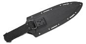 DRK40031 Couteau APOC Wallace Smatchet Lame Spear Point Acier D2 Manche G10 Noir Étui Kydex - Livraison Gratuite