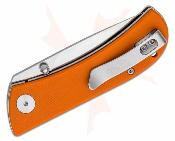 EKC220SOR – Couteau Eikonic Fairwind Linerlock – Lame acier D2 satin drop Manche G10 Orange – Livraison Gratuite