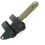 FF002 Couteau Ferrum Forge Lackey Green Lame Acier D2 Etui Kydex - Livraison Gratuite