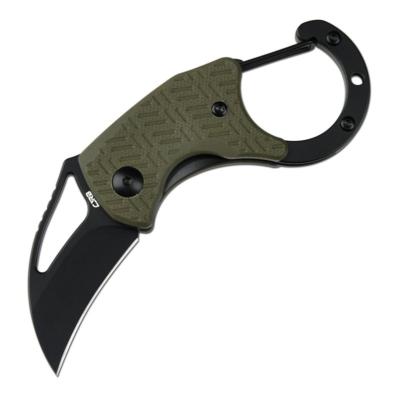 J1964BGN Couteau Pliant CJRB Anansi Lame Acier AR-RPM9 Manche G10 Vert Linerlock - Livraison Gratuite