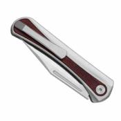 Ki3732A2 Couteau Pliant Kizer Melody Lame Acier S35VN (HRC 60-62) Manche Aluminium et Bois de Rose Panama Slip Joint Livraison Gratuite