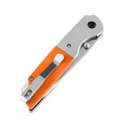 KT1005T3 Couteau Kansept Warrior Tanto Orange Lame Acier D2 IKBS - Livraison Gratuite