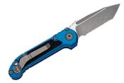 MCT113612APBL Microtech LUDT 1136-12APBL – Couteau Automatique | Lame Tanto Apocalyptic | Manche Alu Bleu USA - Livraison Gratuite