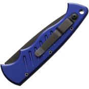 PKCP1BT Couteau Automatique Piranha P1 Blue Lame Acier 154CM Made USA - Livraison Gratuite
