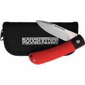 RR2282 Rough Rider APTA Folder Red – Couteau pliant lame acier VG-10 satin Manche aluminium noir/rouge, slip joint – Livraison Gratuite