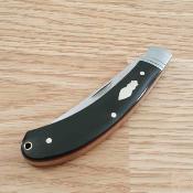 RR2456 Rough Ryder Large Bow Trapper | Couteau Lame Clip Point Acier 440A | Manche Black Micarta - Livraison Gratuite