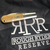 RRR017 Couteau Rough Ryder Reserve Original Barlow Lame Acier D2 Manche Micarta - Livraison Gratuite