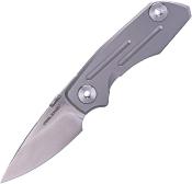 RS7101 Couteau Real Steel Delta 2600 Titane Lame Acier S35VN - Livraison Gratuite