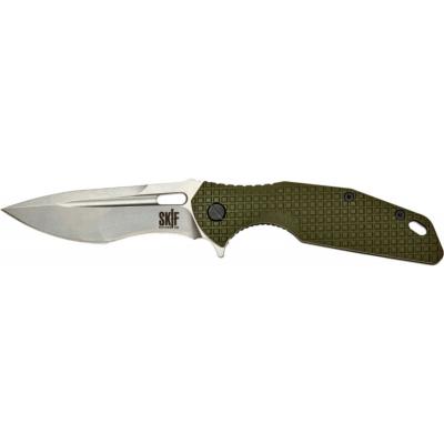 SKF423SEG Couteau SKIF Knives Defender Olive Lame SW Acier 9Cr18MoV IKBS - Livraison Gratuite