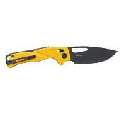 SRM239XGY Couteau SRM Mirage 239X-GY Drop Point Acier 14C28N Manche G10 Jaune Sécurité - Crossbar Lock  Livraison Gratuite