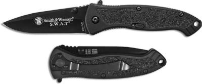 SWATMBCP Couteau Automatique Smith&Wesson SWAT Lame Acier 4034 - Livraison Gratuite