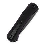 T1024A3 Couteau Tenable Kratos Pliant Drop Point Acier Nitro-V Manche G10 Black&Purple Sécurité Liner Lock - Livraison Gratuite 