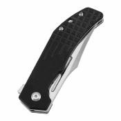 TB1089A6 Tenable Orion | Couteau Pliant | Clip Point 14C28N Satin | Manche G10 Noir Frag | Flipper - Livraison Gratuite