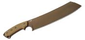 TPELCH03 Machette TOPS Knives El Chete Midnight Bronze Lame Acier Carbone 1095 Etui Kydex Made USA - Livraison Gratuite