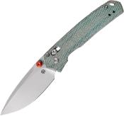 VOSA2305 Vosteed Mini Psyop Lame Acier Elmax & Manche Norplex UltreX™ Micarta Roulement à Billes - Livraison Gratuite