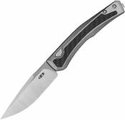 ZT0556 Couteau Zero Tolerance AUTO Lame Acier CPM-MagnaCut Acier Manche Titane/FCarbone Push Button USA - Livraison Gratuite