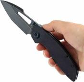 B1068A4 Couteau Tenable Link | Lame Harpoon Acier 14C28N Blk | Manche Black G10 Liner Lock - Livraison Gratuite