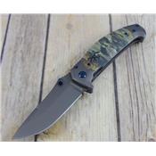 BR0374 Couteau Browning Tactical TDX Camo Lame Acier Inox/Titane - Livraison Gratuite