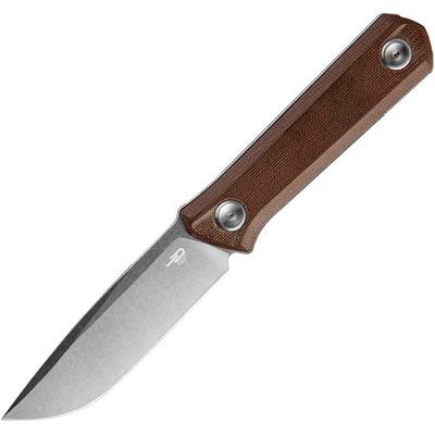 BTKF02D Poignard Bestech Hedron Brown Lame D2 Etui Kydex - Livraison Gratuite