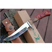 COUTEAU CHASSE ELK RIDGE Cocobolo & Burlwood Hunter ER085