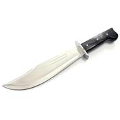 Couteau Bowie Alamo Raider Frost Lame Acier Carbone/Inox Manche Bois Etui Nylon F18418 - Free Shipping