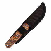 G2020A2 Couteau Foosa Tenable Knives | Lame Acier D2  Tanto | Manche Plaquettes Vortex Micarta | Housse Nylon | Livraison Gratuite