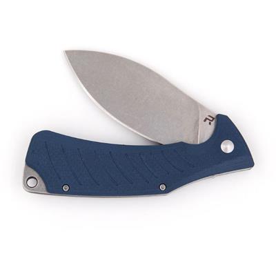 REV008GRY Couteau Revo Ness Blue/Gray G10 Acier D2 - Livraison Gratuite