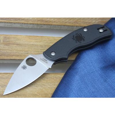 Couteau Spyderco Urban Lightweight Slipit Lame N690Co Manche FRN SC127PBK - Free Shipping