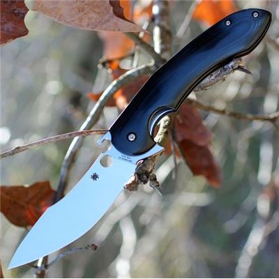 SC237GP Couteau Spyderco Tropen Compression Lock Acier S30V Manche G10 - Livraison Gratuite