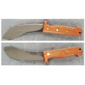 Couteau de Survie Svord Curved Skinner Carbone 1095 Manche Bois bushcraft Made In New Zeland SVCS - Livraison Gratuite