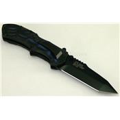 Couteau SMITH&WESSON SWBLOP3TBL Speed Assist Black OPS - S&W Black Ops Tanto Blue