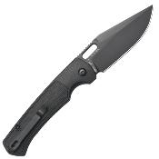 ATZ1867PBBK Couteau ArtisanCutlery Revel Lame Acier AR-RPM9 Manche FRN Black Verrouillage Button - Livraison Gratuite