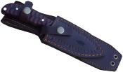 BNB92345 Couteau de Chasse BucknBear Guthook Hunter Lame Acier 440C Etui Cuir - Livraison Gratuite