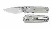 BTKMK21A Couteau Bestechman Sprite | Lame Acier M390 Two-Tone Drop Point | Manche Titane Bead Blasted | B-Lock | Livraison Gratuite