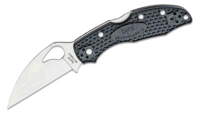 BY04PBKWC2 Couteau Spyderco Byrd Meadowlark 2 Lightweight Lame 8Cr13MoV Wharncliffe - Livraison Gratuite