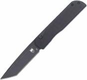 CBTPLRBKBT CobraTec Prowler | Couteau Lame Tanto Acier D2 Black | Manche Black G10 Button Lock - Livraison Gratuite