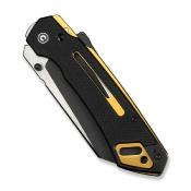 CIVC240521 Civivi Buster FG - Couteau Lame Acier Nitro-V Manche Black G10 Superlock Bearing - Livraison Gratuite