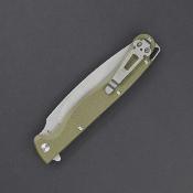 DGRPRFOLSW Daggerr Pero DL – Couteau Pliant Liner Lock | Lame Spear Point 8Cr14MoV Stonewash | Manche FRN Od Green - Livraison Gratuite