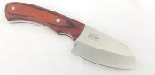 ER20027BR Lot de 2 Couteau Bushcraft Elk Ridge Lame Acier 3Cr13 Etui Cuir - Livraison Gratuite