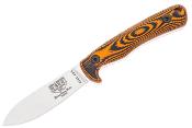 ESAGK35VOR Couteau ESEE Ashley Game Lame Acier S35VN Manche Black/Orange Etui Kydex USA - Livraison Gratuite