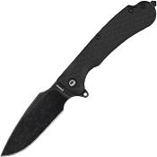DGRFDFBKBW Couteau Daggerr Fielder Black Lame Acier 8Cr14MoV - Livraison Gratuite
