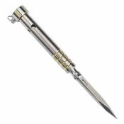 G005A2 Pic Kansept EDC Stiletto | Lame Acier 5Cr13 Satin | Manche Titane/Gold | Pocket Clip | Livraison Gratuite