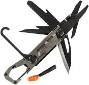 G3843 Gerber Stake Out – Outil Multifonction Outdoor | Lame Scie Ciseaux | Manche Aluminium Gris | 11 Fonctions - Livraison Gratuite