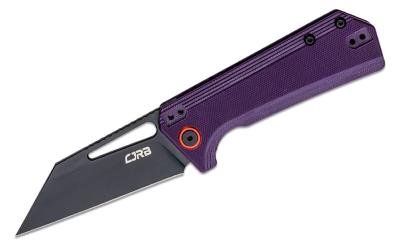 J1924BVT Couteau CJRB Ruffian Purple Lame Acier AR-RPM9 Black IKBS - Livraison Gratuite