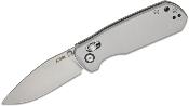 J1954GGY Couteau CJRB Maximal Drop Point Acier CPM S90V Manche Titane Sécurité Crossbar Lock - Livraison Gratuite