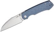 J1962BU Couteau CJRB Kestrel Lame Acier AR-RPM9 Manche G10 Blue Linerlock - Livraison Gratuite