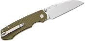 J1962GN Couteau CJRB Kestrel Lame Acier AR-RPM9 Manche G10 Green Linerlock - Livraison Gratuite